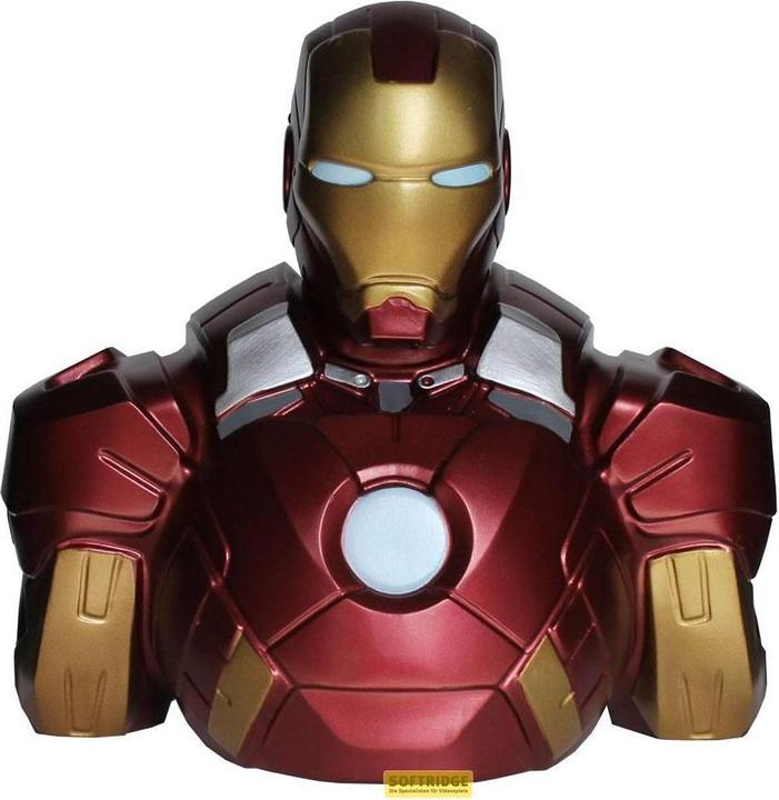 Image du produit GED Marvel Iron Man Money Box - Salvadanaio - Busto 20cm (22 x 22 cm)
