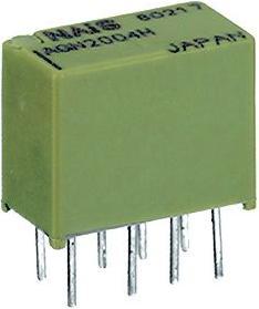 Panasonic Signal relay AGN, 2 changeover contacts, DC, 24V, 1A, 2.5kOhm