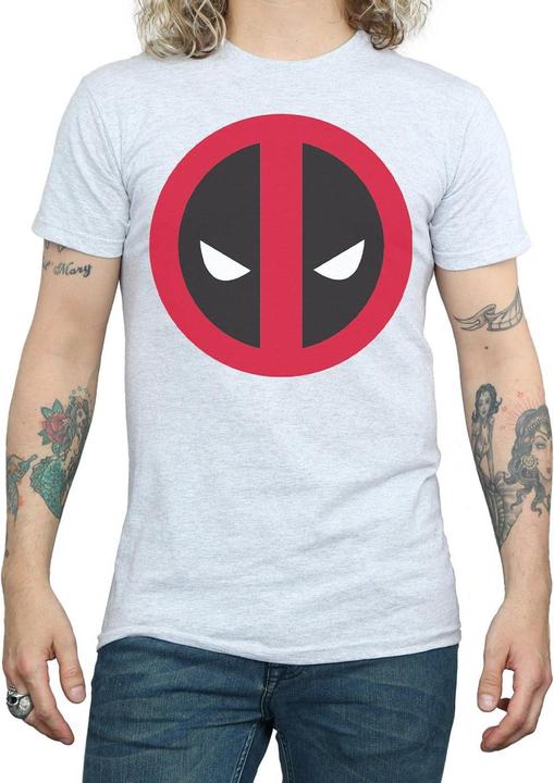 Immagine prodotto Deadpool Large Clean Logo Maglietta Uomo (L)