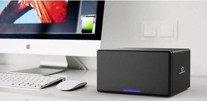Produktbild Renkforce RF-6647854 8.9 cm (3.5 Zoll) Festplattengehäuse 8 Bay 3.5 Zoll USB-A ( (3.5")