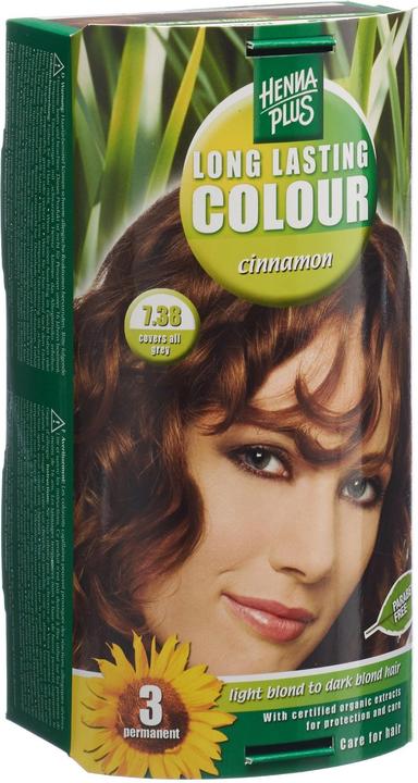 Produktbild Hennaplus Long Lasting Colour (7.38 Zimt)