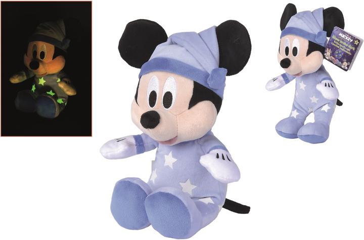 Immagine prodotto Simba Disney Buonanotte Mickey GID Plush (28 cm)