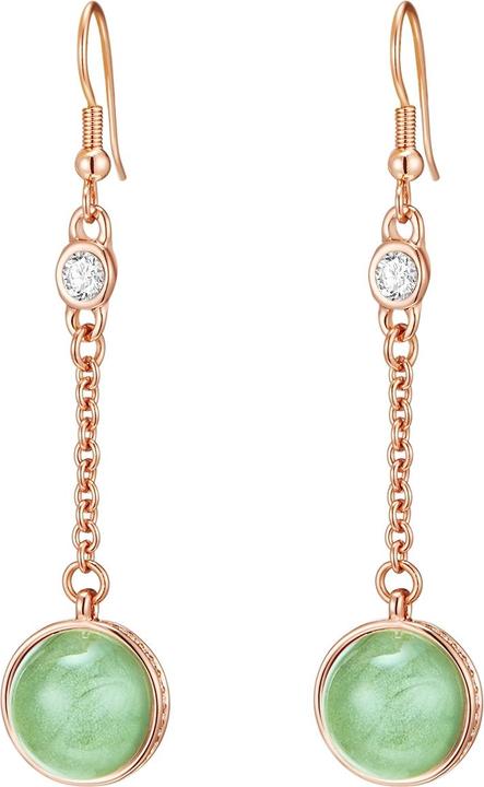 Lulu & Jane Damen Metall-Legierung verziert mit Kristallen von Swarovski ® roségold - 29503 (Metall-Legierung)