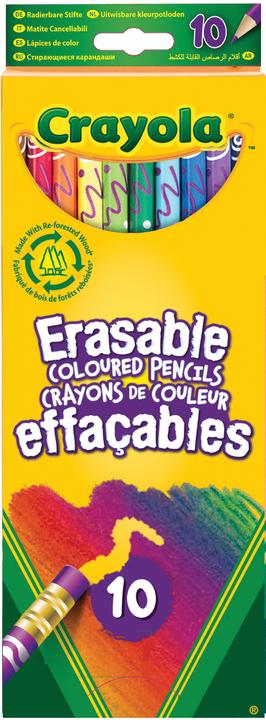 Image du produit Crayola Crayons de couleur effaçables (Multi, 10 x)