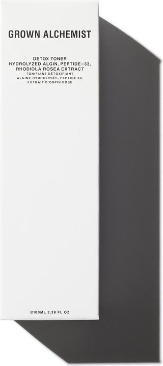 Produktbild Grown Alchemist Detox Toner: Hydrolized Algin, Peptide-33, Rhodiol Rosea Extract (Tonic, 100 ml)