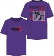 Actual product image Difuzed STRANGER THINGS - Demogorgon - T-shirt Mauve Homme (L) (L)
