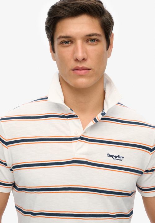Immagine prodotto Superdry Leichtes Jersey-Polohemd mit Streifen (M)