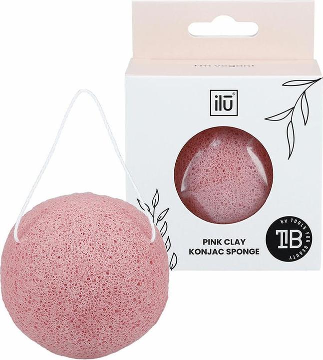 Tools for Beauty Konjac Esponja Pink Clay 1 U