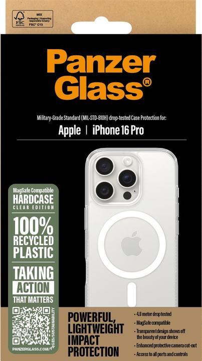 Actual product image PanzerGlass HardCase (Apple iPhone 16 Pro)