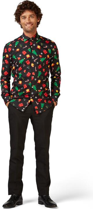 Image du produit OppoSuits Chemise Christmas Icons Black (Taille unique)