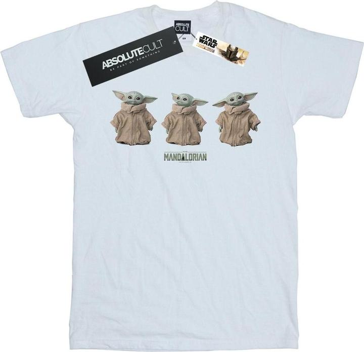 Star Wars The Mandalorian The Child Poses TShirt (S)