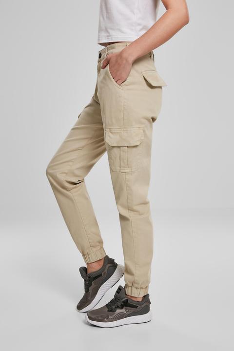 Actual product image Urban Classics Ladies High Waist Cargo Pants (29)
