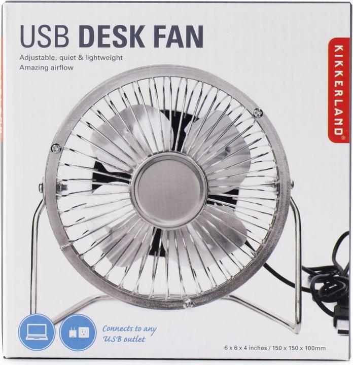 Actual product image Kikkerland Desk fan (0 dB)