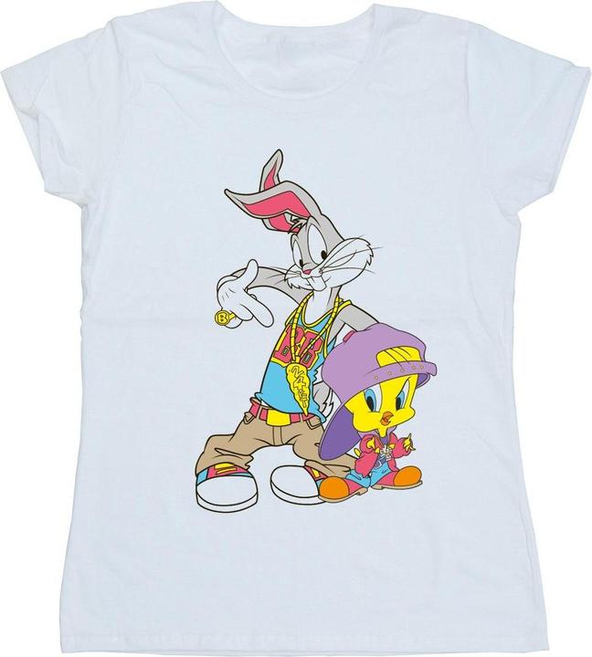 Looney Tunes Bugs And Tweety Hip Hop TShirt