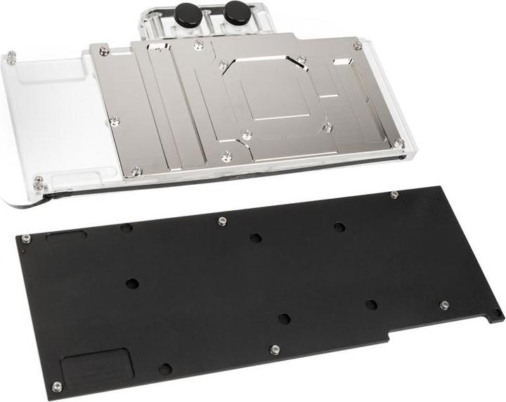 Actual product image Raijintek Samos NV2080Ti RBW Full Cover Water Cooler incl. Backplate for Nvidia RTX 2080 and 2080Ti