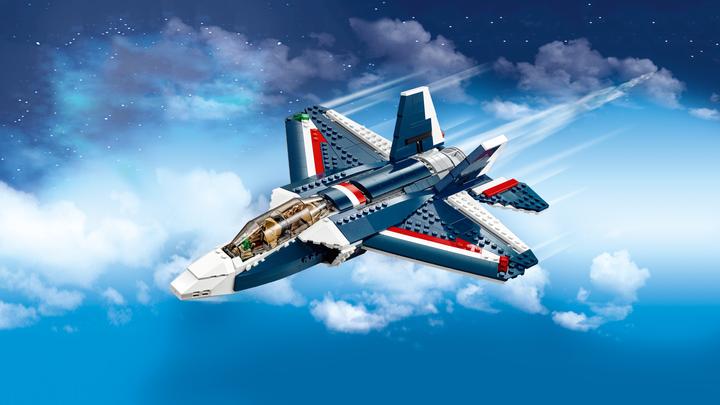 Actual product image LEGO Creator Blue Power Jet (31039, LEGO Creator 3-in-1)