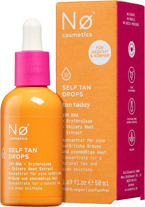 Nø Cosmetics tan tøday Self Tan Drops (50 ml)