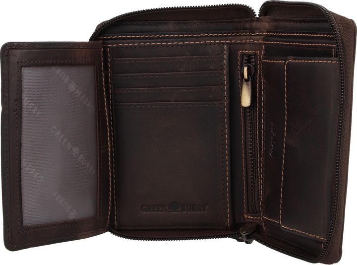 Immagine prodotto Greenburry Portafoglio Tornado con protezione RFID in pelle 10 cm