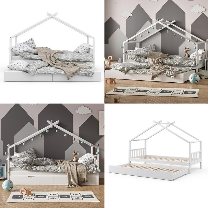 Produktbild VitaliSpa Hausbett Design (90 x 200 cm)