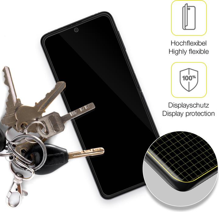 Immagine prodotto Dipos Pellicola Protettiva Full-Cover 3D (2 Pezzo/i, Samsung Galaxy Z Flip5)