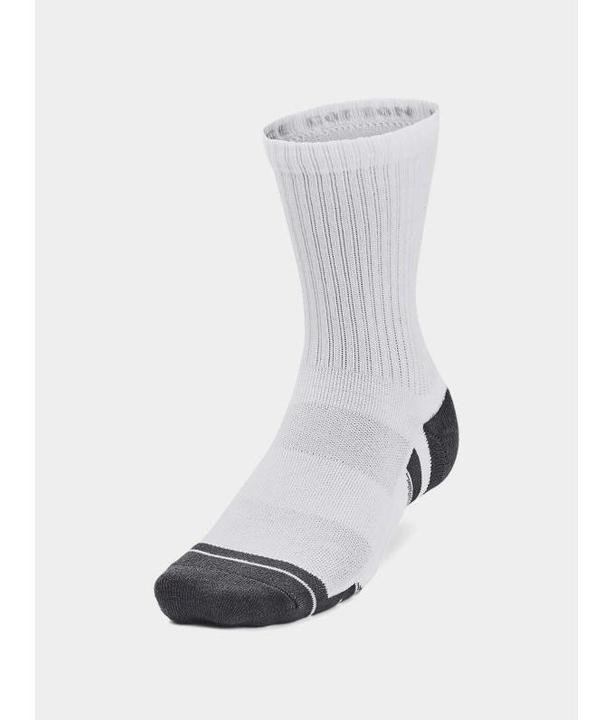 Produktbild Christina Aguilera Under Armour Performance Cotton Mid-Crew Socks White (3x) (M)