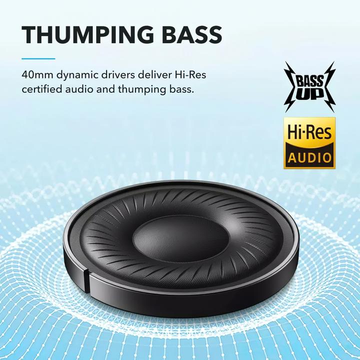 Produktbild soundcore Q20i (ANC, 40 h, Kabellos, Kabelgebunden)