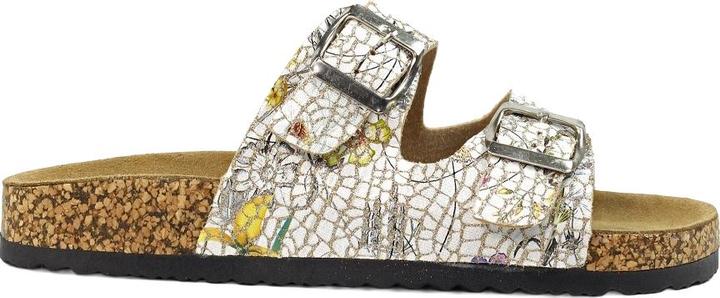 Lunar Sandalen Bellini Floral Wildleder (40)