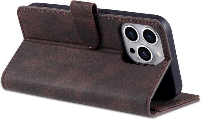 Actual product image MU Classic Retro Leather Bookcover Case (Apple iPhone 13 Pro Max)