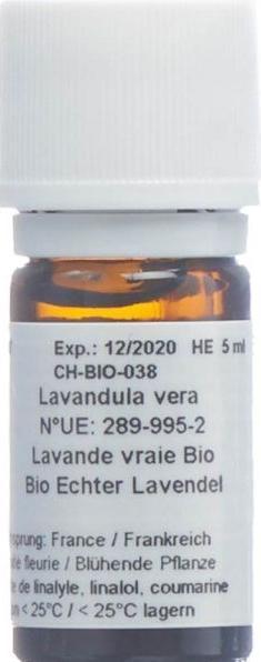 Immagine prodotto AromaSan Olio essenziale biologico di lavanda reale
