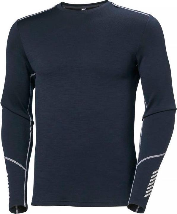 Helly Hansen Lifa Merino Mittelgewichtiges Rundhals-T-Shirt (L)