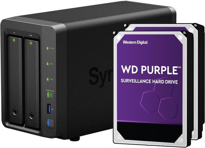 Produktbild Synology DS720+ (2 x 4 TB, WD Purple)