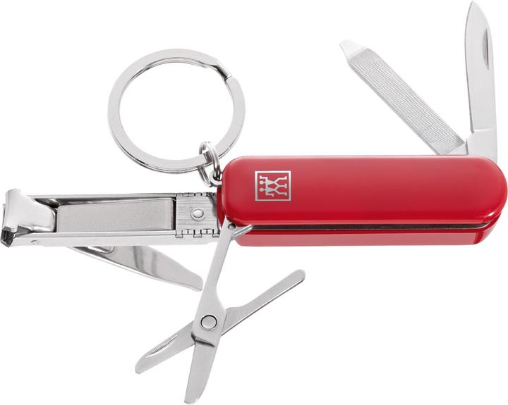 Zwilling Multi-Tool m. Schlüsselanhänger, rot, 57 mm