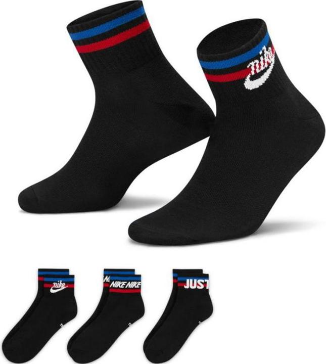 Nike 3er-Pack Socken im Everyday Essential-Design (M)