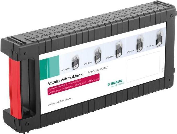 Productafbeelding Kerbl GT170 opzetkammenset voor GH700/GT736/GT748/GT710 Favorita scheerhoofd, 5 stuks (Hond)