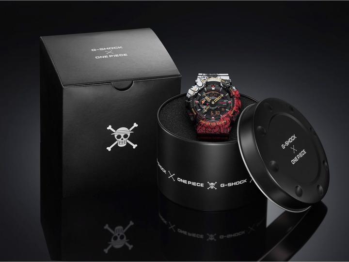 Actual product image G-Shock GA-110JOP-1A4ER (Analogue wristwatch, Digital watch)