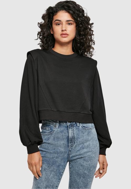 Image du produit Urban Classics Ladies Padded Shoulder Modal Terry Crewneck (4XL)
