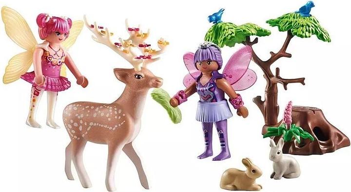 Image du produit Playmobil Des fées avec de jolis animaux de la forêt (71800, Playmobil Princess Magic)
