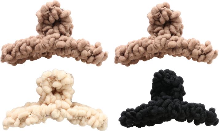 Immagine prodotto Trisa Pinza fashion con nodo in tessuto nero, marrone 2 pezzi. (2 pz.)