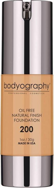 Bodyography Natural Finish Foudation Oil Free (Medium/Dark)