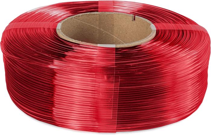 Image du produit The Filament ReFill PETG 1.75mm TRANSPARENT RED 1kg (PETG, 1.75 mm, 1000 g, Transparent)