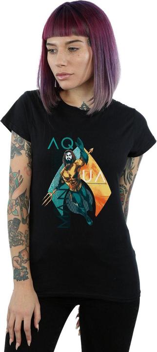 Immagine prodotto Aquaman Tropical Icon Maglietta Donna (M)