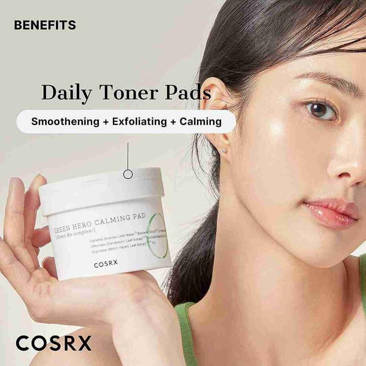 Actual product image Cosrx One Step Green Hero Calming Pad (700 ml)