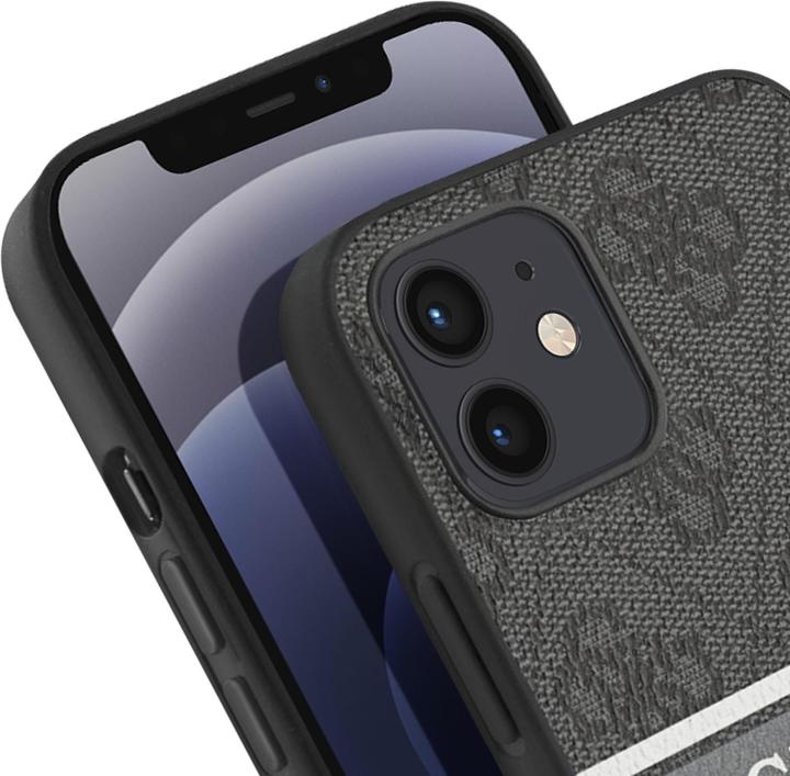 Immagine prodotto Guess Copertina rigida 4G a strisce stampate (Apple iPhone 12 Pro)