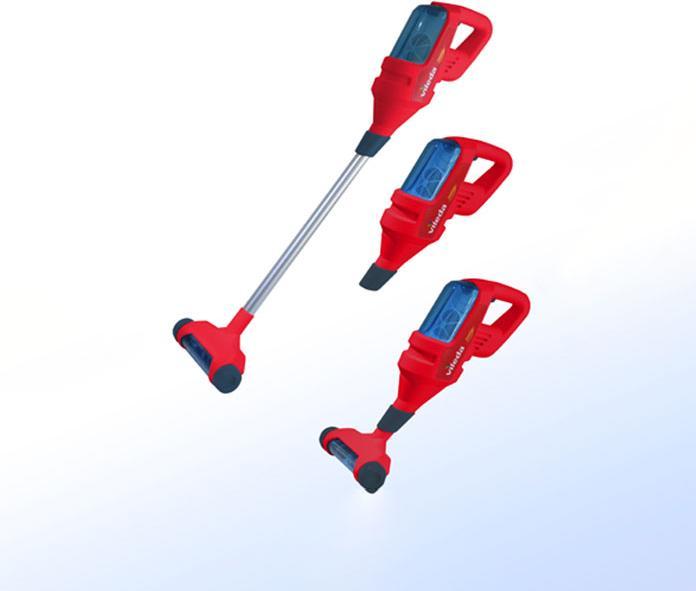 Immagine prodotto Theo Klein 6720 Carrello per le pulizie Vileda con aspirapolvere verticale I Include vari accessori tra cui moc