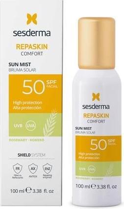 Immagine prodotto Sesderma Repaskin Comfort Sun Mist SPF50 Rosmarino 100ml (Spray solare, SPF 50, 100 ml, 0.10 g)