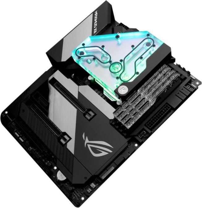 EKWB EK Quantum Momentum VRM Bridge ROG Maximus XII Formula D-RGB - Acrylique