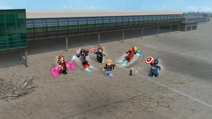Image du produit LEGO Marvel Super Heroes La bataille de l'aéroport (76051, LEGO Marvel)