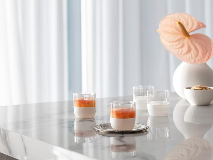 Produktbild Villeroy & Boch Whisky Tumbler, Set 4 tlg Manufacture Rock blanc (2.50 dl, 4 x, Whiskygläser)