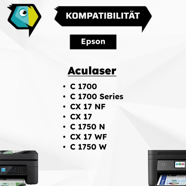 Produktbild Inkadoo Toner kompatibel zu Epson C13S050614 / 0614 Toner, schwarz Schwarz (BK)