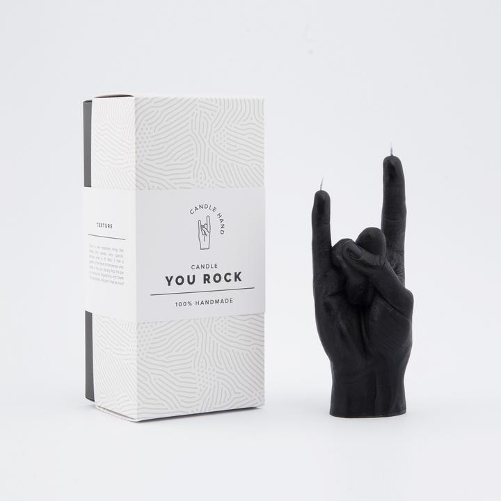 Image du produit Candle Hand Set You Rock & F*ck You (2 pcs)